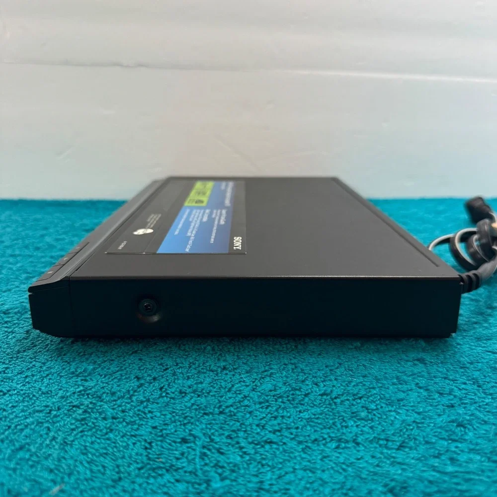 Sony DVP-SR200P Mini DVD Player Progressive Scan Black with Remote - Ships Free